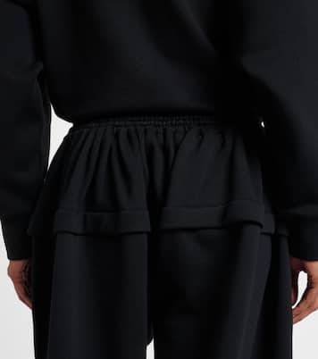 Wide-leg cotton sweatpants | Alaïa