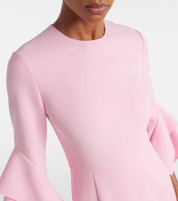 Ruffled midi dress | Roksanda