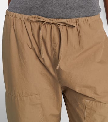 Kyoto cotton wide-leg pants | Leset