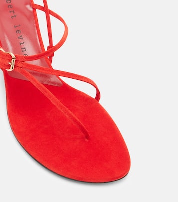 Sandalen Starry Eyed 50 aus Veloursleder | Herbert Levine