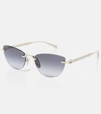 Bamboo cat-eye sunglasses | Gucci
