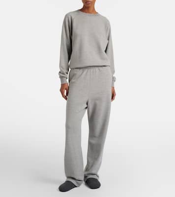 Jogginghose Kohana aus Baumwolle und Kaschmir | The Row