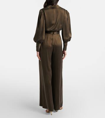 Belted silk wide-leg pants | Zimmermann