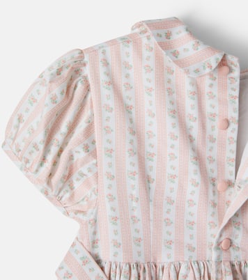 Arcadia floral smocked cotton dress | La Coqueta