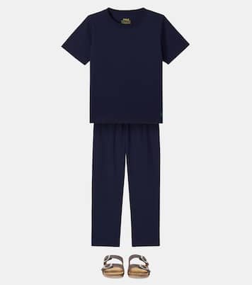 Cotton jersey pajamas | Polo Ralph Lauren Kids
