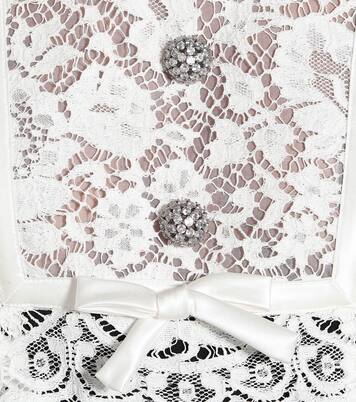 Organza and cady minidress | Miu Miu