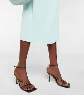 Stretch leather sandals | Bottega Veneta