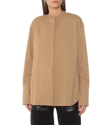 Camicia oversize in crêpe | Peter Do