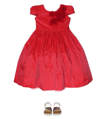 Verziertes Kleid | Monnalisa