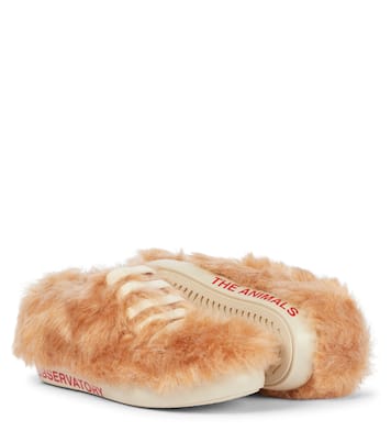 Sneakers Bunny aus Shearling | The Animals Observatory