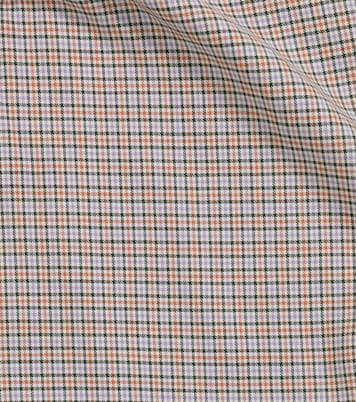 Houndstooth cotton and wool top | Paade Mode