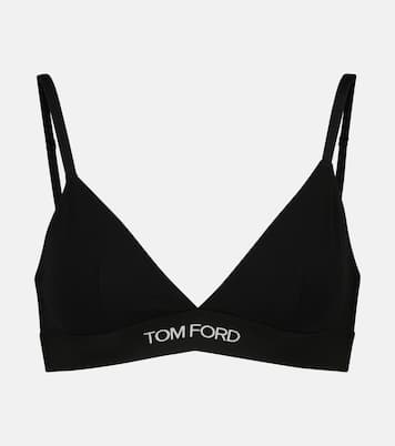 Soutien-gorge triangle à logo | Tom Ford