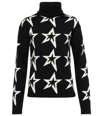Star Dust wool turtleneck sweater | Perfect Moment