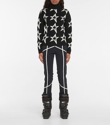 Star Dust wool turtleneck sweater | Perfect Moment
