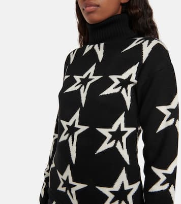 Star Dust wool turtleneck sweater | Perfect Moment