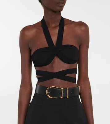 Rooke halterneck bralette | Khaite