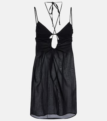 Cutout halterneck minidress | Nensi Dojaka