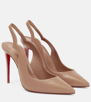 Nudes Hot Chick leather pumps | Christian Louboutin