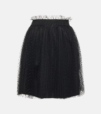 Minigonna in tulle point d'esprit | REDValentino
