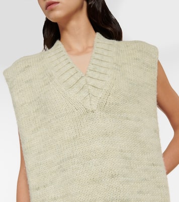 Chaleco de alpaca, algodón y lana | Maison Margiela
