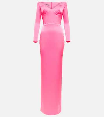 Merrit off-shoulder maxi dress | Alex Perry