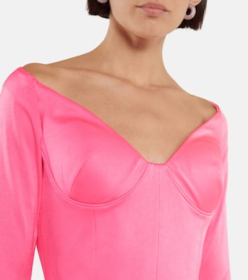 Merrit off-shoulder maxi dress | Alex Perry