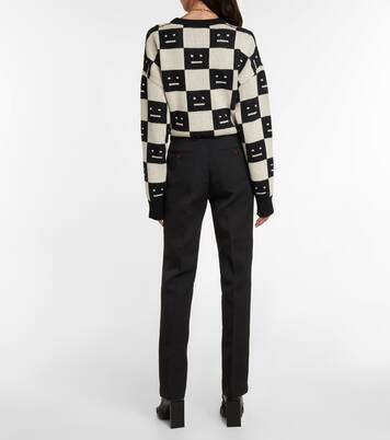 Pantalones plisados de tiro alto | Acne Studios