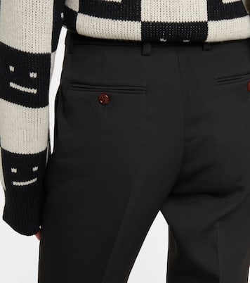 Pantalones plisados de tiro alto | Acne Studios