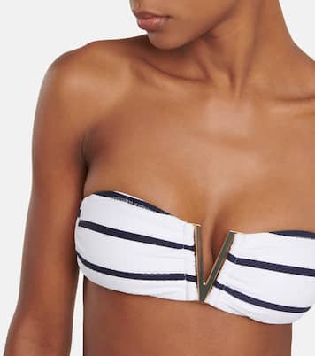 Long Island bandeau bikini top | Heidi Klein