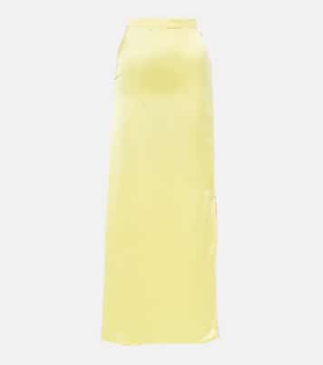 Minifalda asimétrica de crepé | JW Anderson