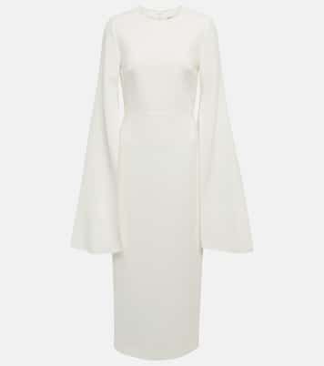 Bridal Midikleid Zimara aus Crêpe | Roksanda