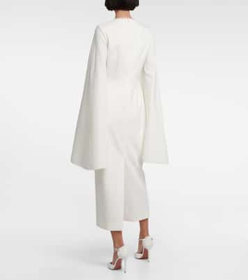 Bridal Midikleid Zimara aus Crêpe | Roksanda