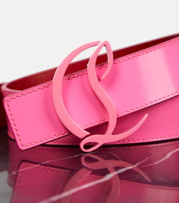 Cinturón de piel con logo | Christian Louboutin