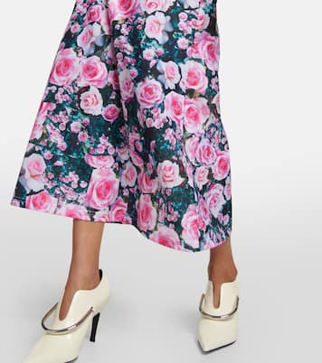 Bedrucktes Midikleid | Christopher Kane