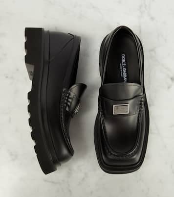 Loafers City Trek aus Leder | Dolce&Gabbana