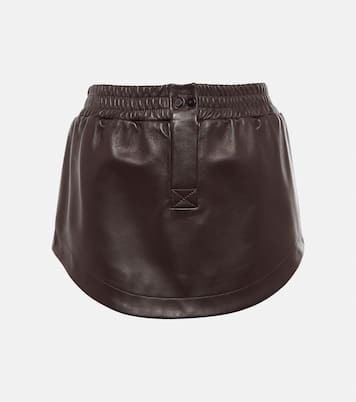 Minigonna in pelle | The Attico