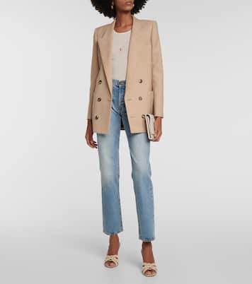 Jeans regular a vita alta | Saint Laurent