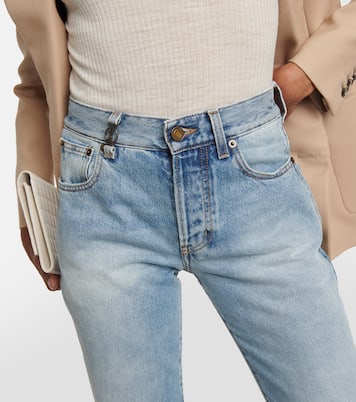 Jeans regular a vita alta | Saint Laurent