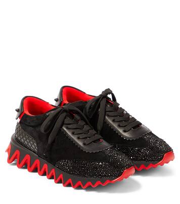 Sneakers Mini Shark in suede | Christian Louboutin Kids