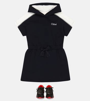 Sneakers Mini Shark in suede | Christian Louboutin Kids
