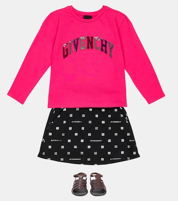 T-shirt in misto cotone | Givenchy Kids