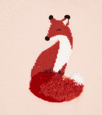 Embroidered virgin wool sweater | Il Gufo