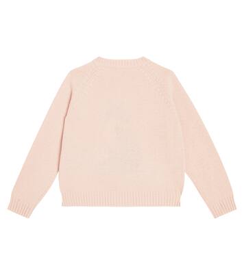 Embroidered virgin wool sweater | Il Gufo