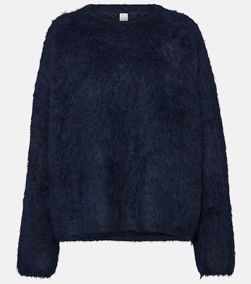 Pullover squadrato in misto alpaca | Toteme