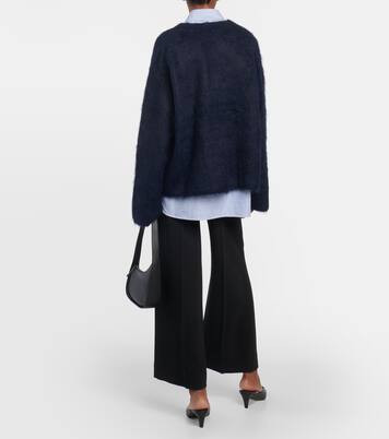Pullover squadrato in misto alpaca | Toteme