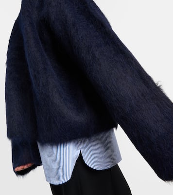 Pullover squadrato in misto alpaca | Toteme