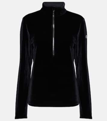 Top Gemini in velluto con mezza zip | Fusalp