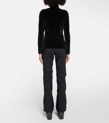 Top Gemini in velluto con mezza zip | Fusalp
