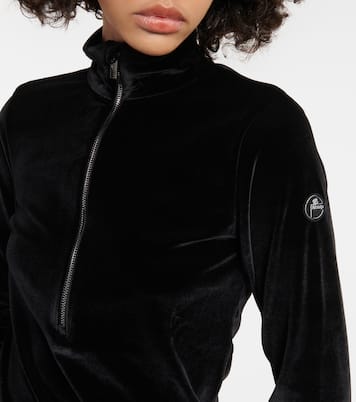 Top Gemini in velluto con mezza zip | Fusalp
