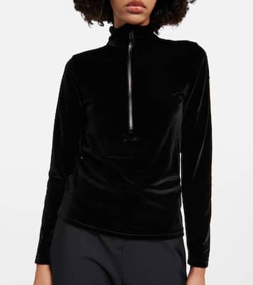 Top Gemini in velluto con mezza zip | Fusalp